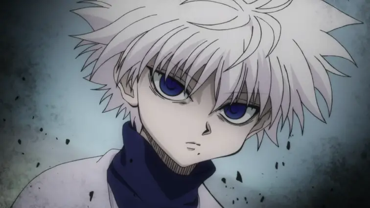 Killua zoldyck in the greed island arc, concluding that  killua is stronger than gon