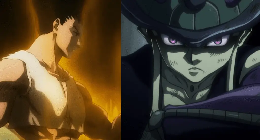 Adult Gon vs Meruem representation image