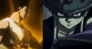 Adult Gon vs Meruem representation image