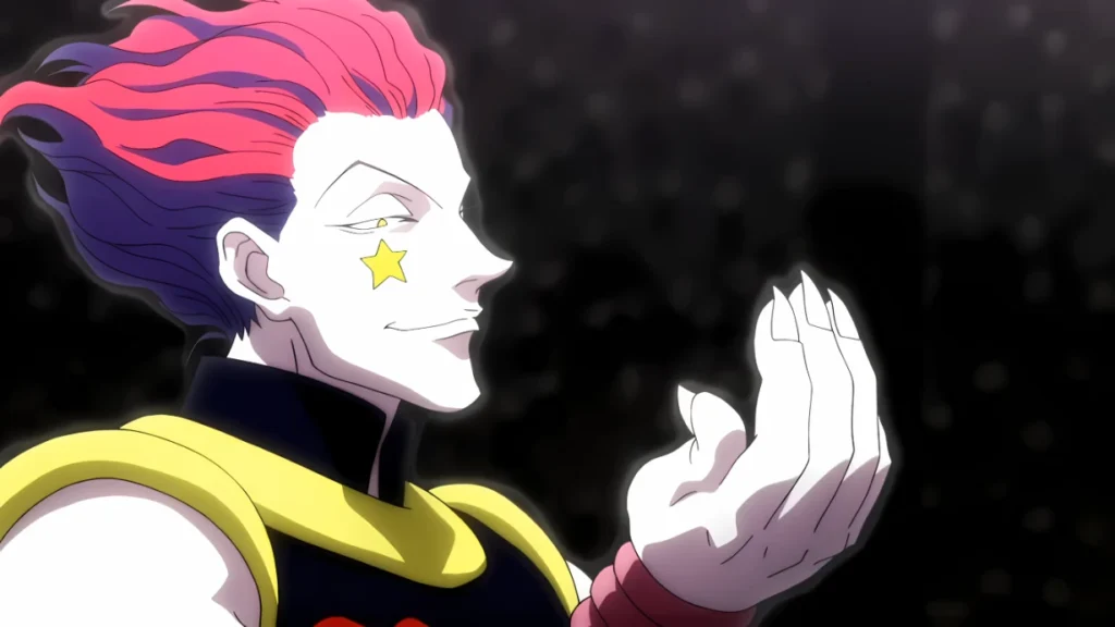 Hisoka in his fight against Gon