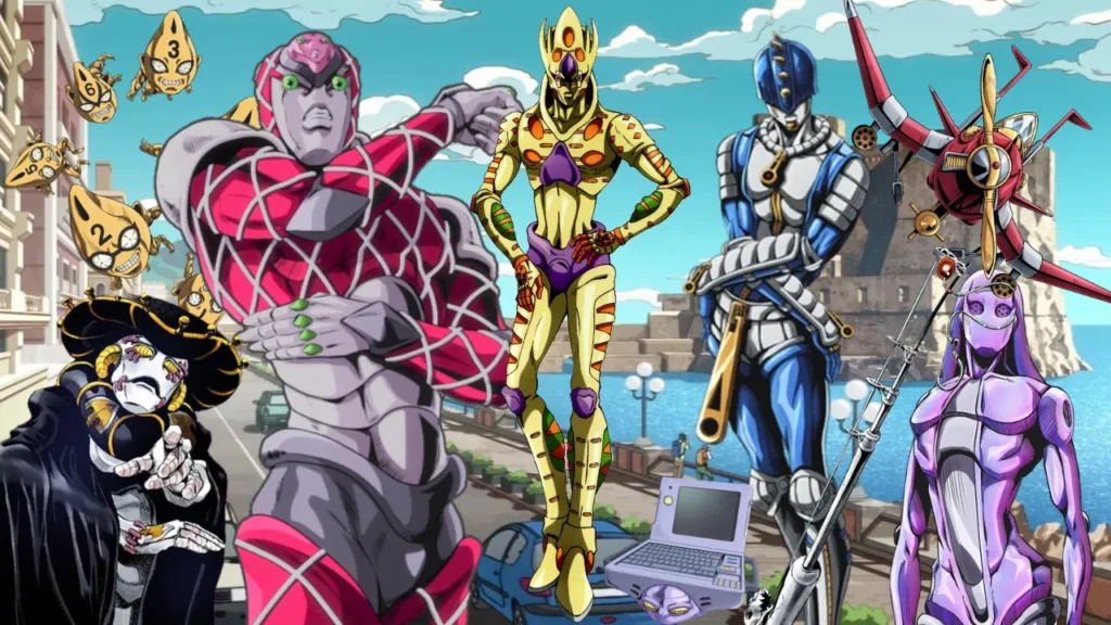 Stands from JoJo Part 5: Golden Wind