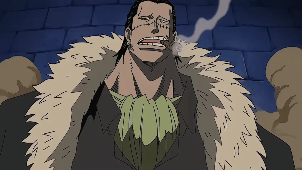 Crocodile from one piece