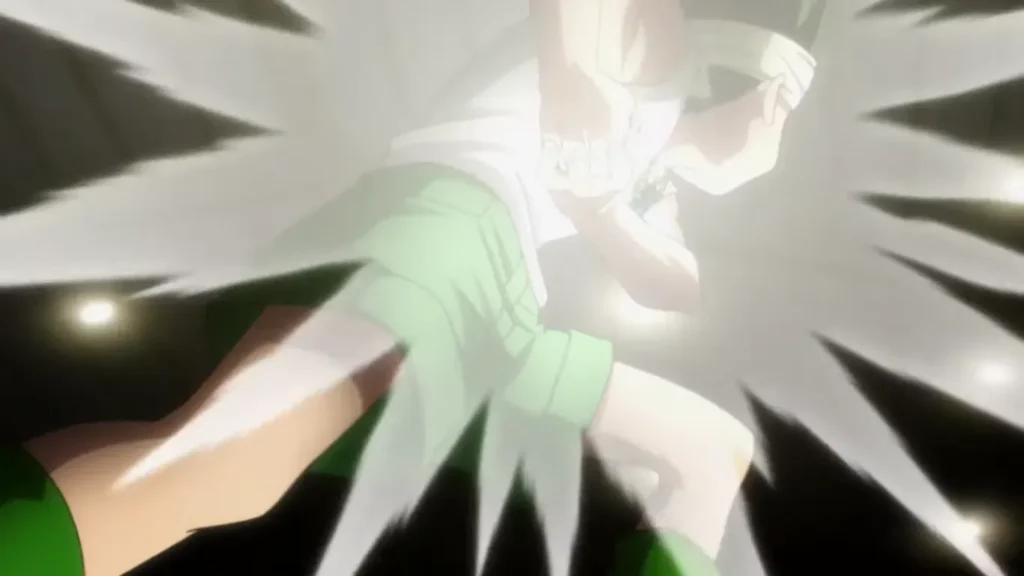 Gon using jajanken