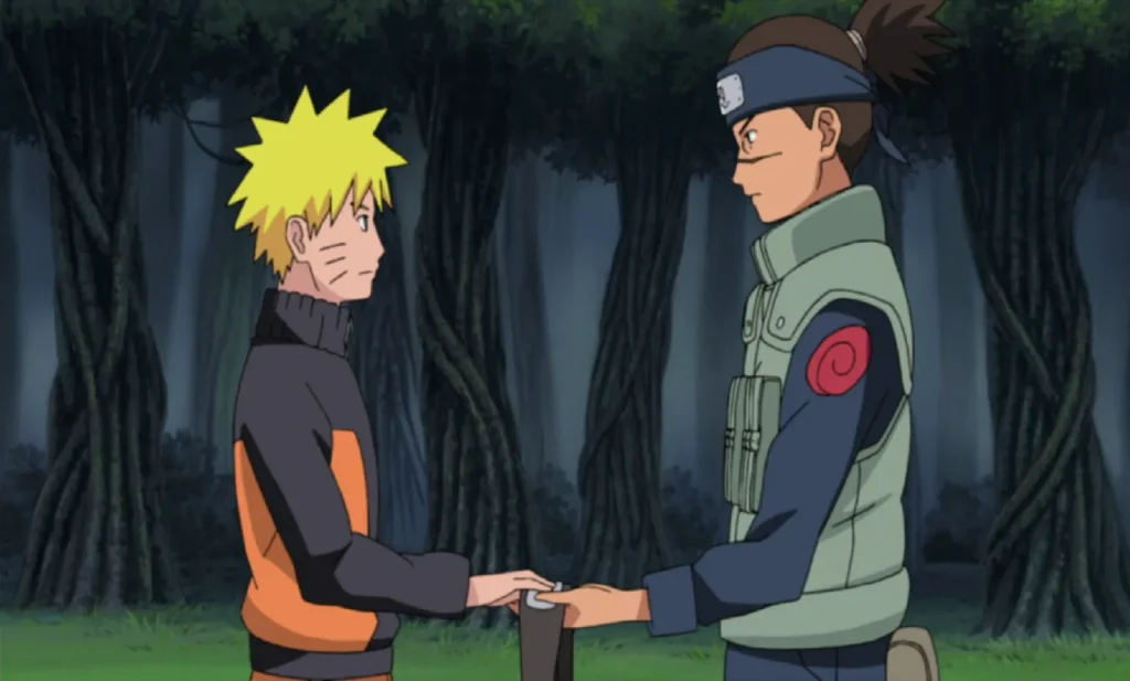 Iruka and Naruto