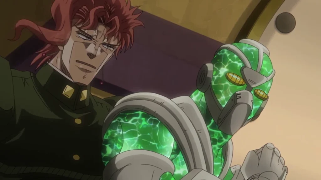 Noriaki Kakyoin and hierophant green