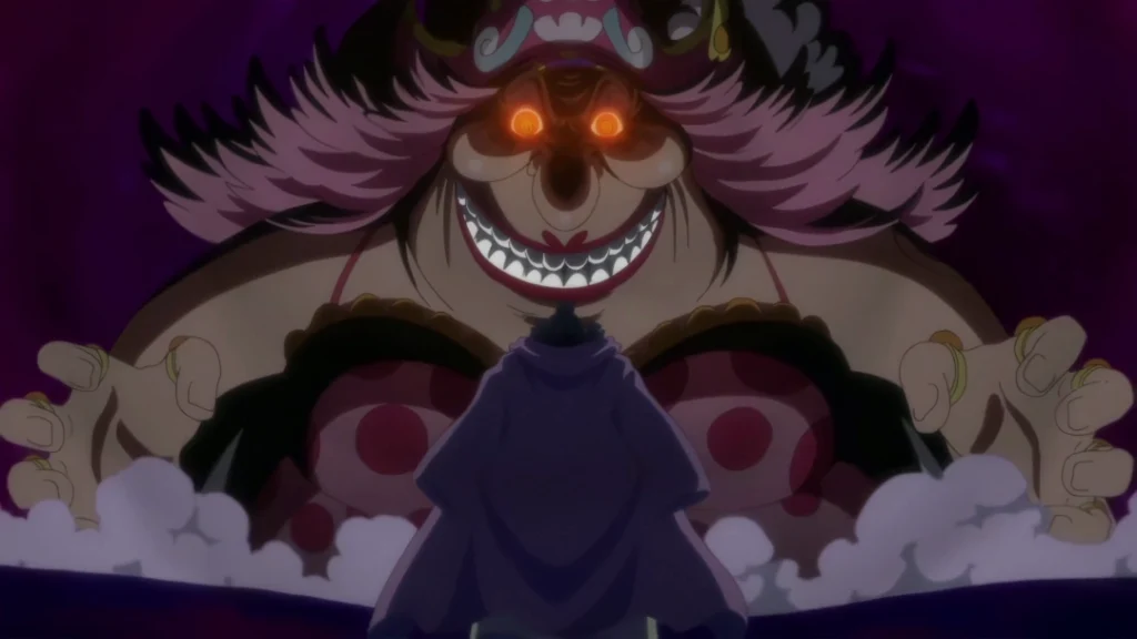 big mom's fearsome face