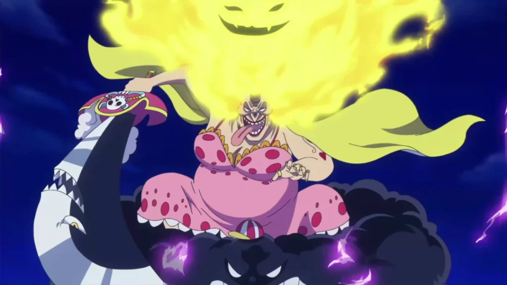 Big Mom controlling homies create by soru soru no mi