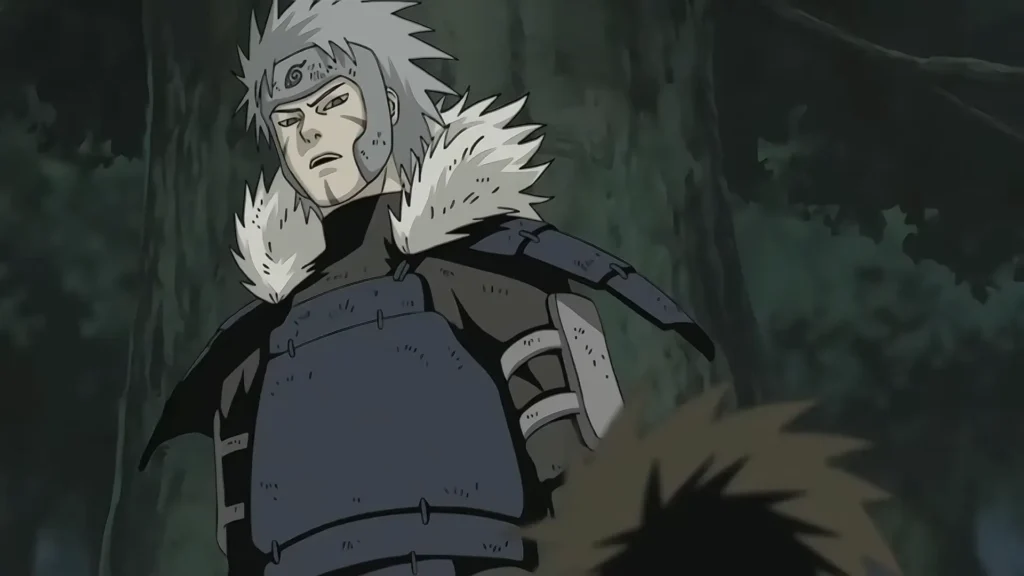 Tobirama moments before his sacrifice